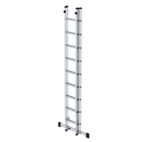 MUNK Sprossen-Schiebeleiter mit Standard-Traverse 2x9...