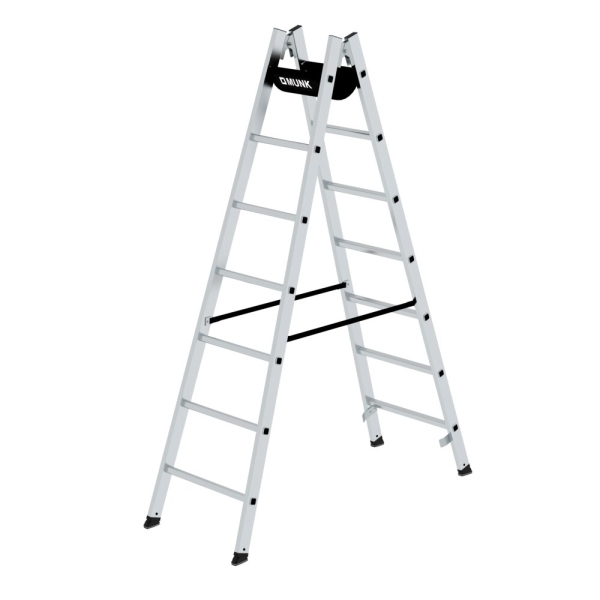 MUNK Sprossen-Stehleiter 2x7 Sprossen, 11154