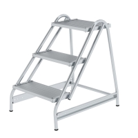 MUNK Arbeitspodest einseitig begehbar Aluminium geriffelt...