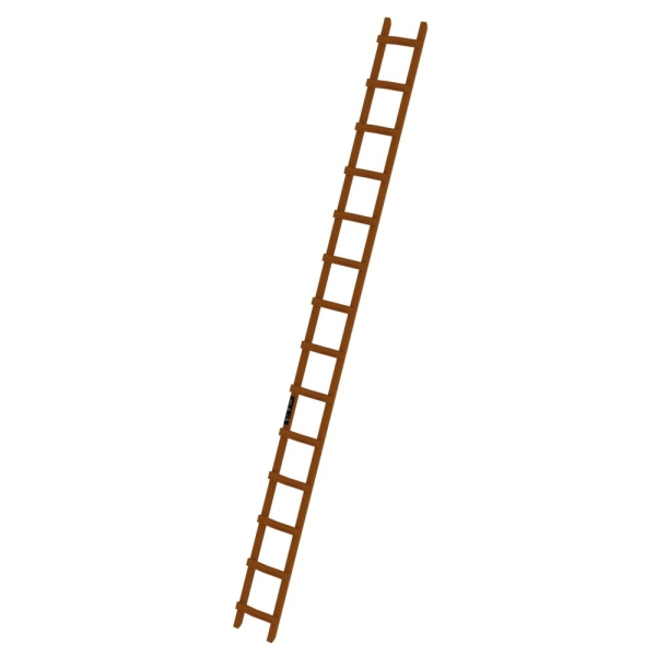 MUNK Dachleiter Holz 14 Sprossen, 33122