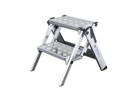 MUNK ML Kompakt-Tritt 2 Stufen Alu-Quintett-Design, 54202