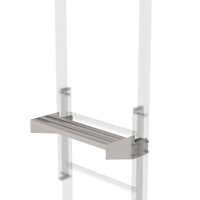 MUNK Ausstiegstritt Edelstahl Spaltmaß 200mm, 68968