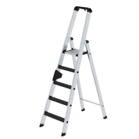 MUNK Stufen-Stehleiter einseitig begehbar mit clip-step...