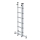 MUNK Sprossen-Schiebeleiter 2-teilig mit nivello®-Traverse 2x6 Sprossen, 20406