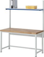 RAU Werkbank höhenverstellbar 8000-1, B1500xT900xH840-1040mm, 03-8000-1-159B4H.12
