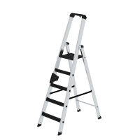 MUNK Stufen-Stehleiter 250 kg einseitig begehbar mit...