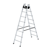 MUNK Sprossen-Stehleiter 2x8 Sprossen, 33016