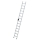 MUNK Stufen-Anlegeleiter ohne Traverse 14 Stufen, 40314