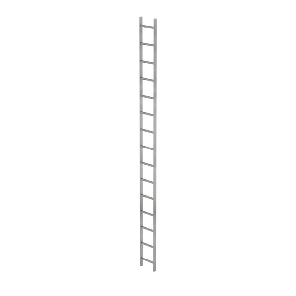 MUNK Schachtleiter Stahl feuerverzinkt 300mm Lichte Weite 15 Sprossen, 60015