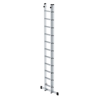 MUNK Sprossen-Schiebeleiter mit Standard-Traverse 2x11...