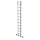MUNK Sprossen-Schiebeleiter mit Standard-Traverse 2x11 Sprossen, 11611