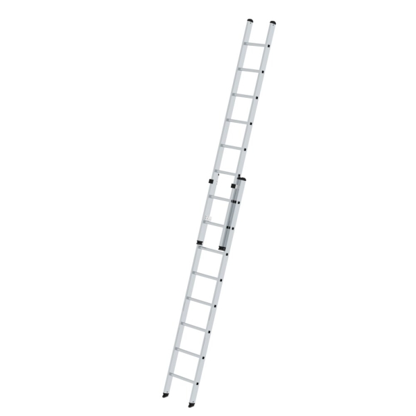 MUNK Sprossen-Schiebeleiter 2-teilig ohne Traverse 2x8 Sprossen, 20208