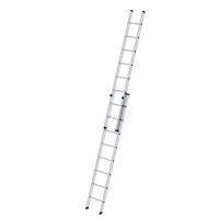 MUNK Sprossen-Schiebeleiter 2-teilig ohne Traverse 2x8...