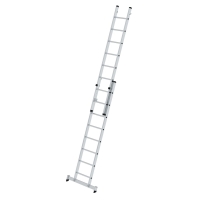 MUNK Sprossen-Mehrzweckleiter 2-teilig mit nivello®-Traverse 2x8 Sprossen, 31216