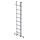 MUNK Sprossen-Mehrzweckleiter 2-teilig mit nivello®-Traverse 2x8 Sprossen, 31216