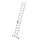 MUNK Stufen-Anlegeleiter mit Standard-Traverse 14 Stufen, 40614