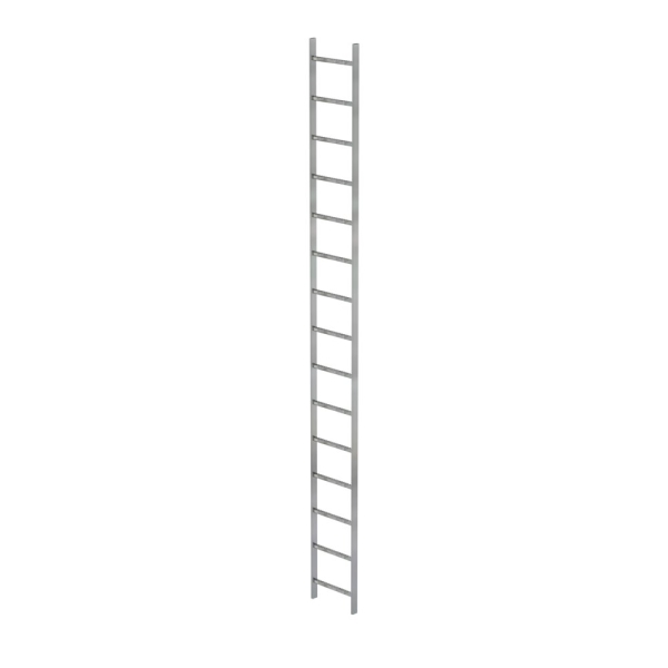 MUNK Schachtleiter Stahl feuerverzinkt 400mm Lichte Weite 15 Sprossen, 61015