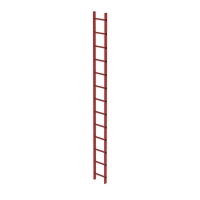 MUNK Schachtleiter GFK 300mm Lichte Weite 13 Sprossen, 64013