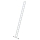 MUNK Sprossen-Anlegeleiter 350 mm breit mit Standard-Traverse 20 Sprossen, 11420