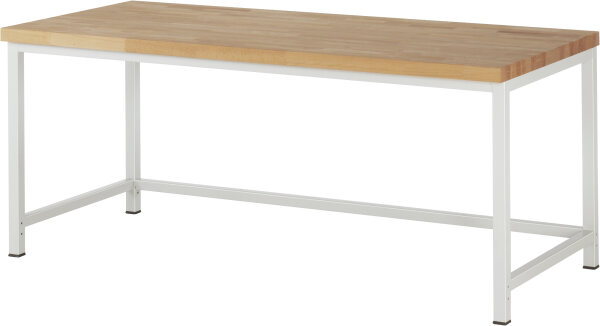 RAU Werkbank höhenverstellbar 8000-1, B2000xT900xH840-1040mm, 03-8000-1-209B4H.12