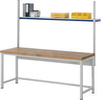 RAU Werkbank höhenverstellbar 8000-1, B2000xT900xH840-1040mm, 03-8000-1-209B4H.12