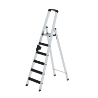 MUNK Stufen-Stehleiter einseitig begehbar mit clip-step...