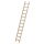 MUNK Stufen-Anlegeleiter Holz ohne Traverse 12 Stufen, 33712