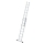 MUNK Sprossen-Schiebeleiter 2-teilig mit Standard-Traverse 2x8 Sprossen, 20808