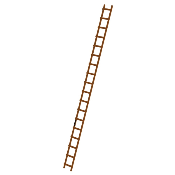 MUNK Dachleiter Holz 18 Sprossen, 33124