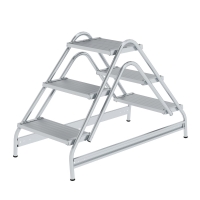 MUNK Arbeitspodest beidseitig begehbar Aluminium...