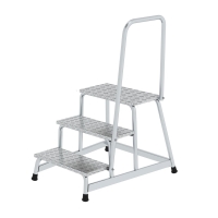 MUNK Arbeitspodest starr mit Handlauf 3 Stufen, 50043