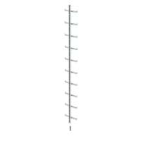 MUNK Einholmleiter Aluminium Länge 2,80m, 77055