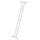 MUNK Vielzweckleiter 4-teilig mit nivello®-Traverse 2x3 + 2x4 Sprossen, 31314