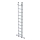 MUNK Sprossen-Mehrzweckleiter 2-teilig mit nivello®-Traverse 2x10 Sprossen, 31220