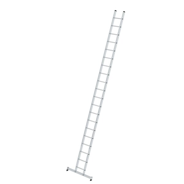 MUNK Sprossen-Anlegeleiter mit nivello®-Traverse 20-Sprossen, 10320