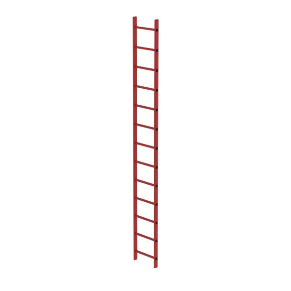 MUNK Schachtleiter GFK 400mm Lichte Weite 13 Sprossen, 64113
