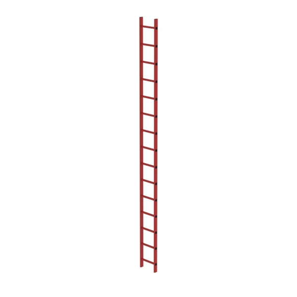 MUNK Schachtleiter GFK 300mm Lichte Weite 15 Sprossen, 64015