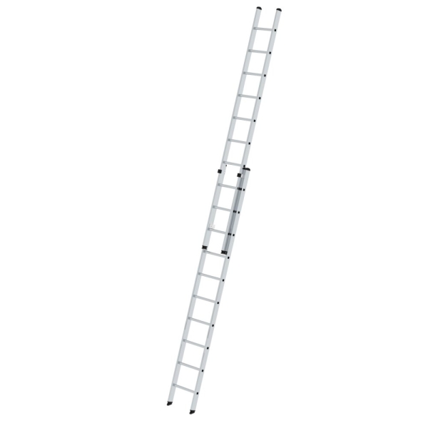 MUNK Sprossen-Schiebeleiter 2-teilig ohne Traverse 2x10 Sprossen, 20210