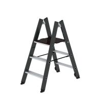 MUNK ML Klapptritt beidseitig begehbar RAL 7016 3 Stufen,...