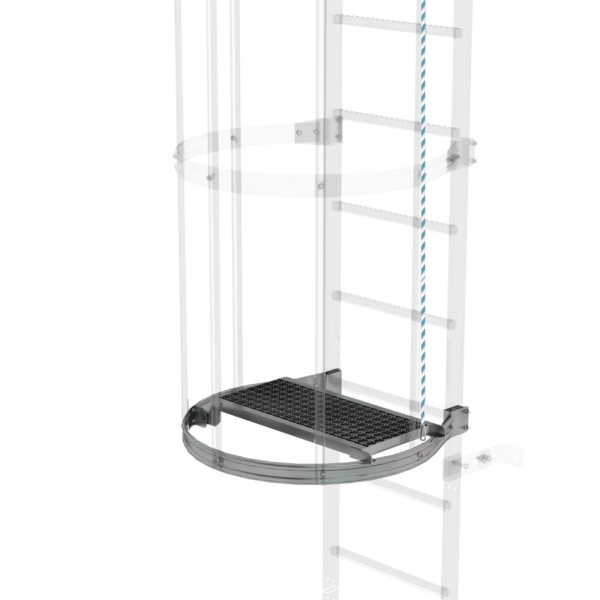 MUNK Zwischenplattform, klappbar Stahl verzinkt, 63960
