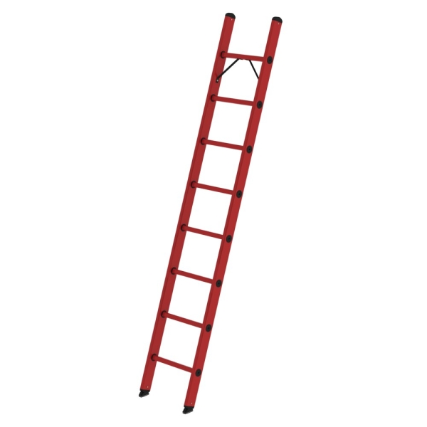MUNK Sprossen-Anlegeleiter GFK ohne Traverse 8-Sprossen, 36008