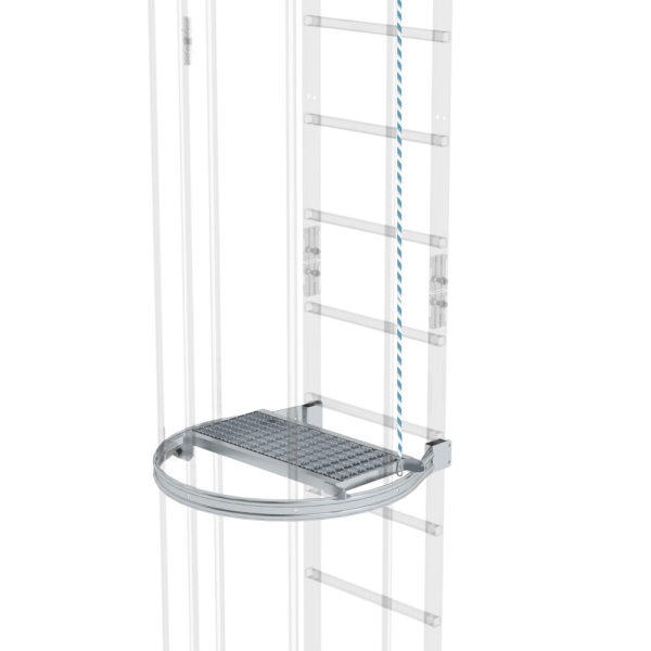 MUNK Zwischenplattform, klappbar Alu blank, 62960