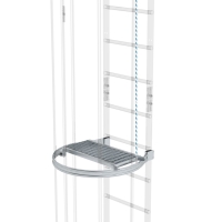 MUNK Zwischenplattform, klappbar Alu blank, 62960