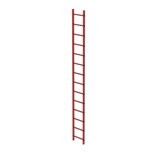MUNK Schachtleiter GFK 400mm Lichte Weite 14 Sprossen, 64114