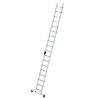 MUNK Stufen-Anlegeleiter mit nivello®-Traverse 18...