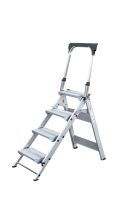 MUNK Klapptreppe mit Haltebügel 4 Stufen, 53104