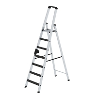 MUNK Stufen-Stehleiter einseitig begehbar mit clip-step...