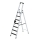 MUNK Stufen-Stehleiter einseitig begehbar mit clip-step R13 7 Stufen, 41627