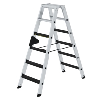 MUNK Stufen-Stehleiter 250 kg beidseitig begehbar mit...