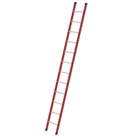 MUNK Sprossen-Anlegeleiter GFK/Alu ohne Traverse 12...